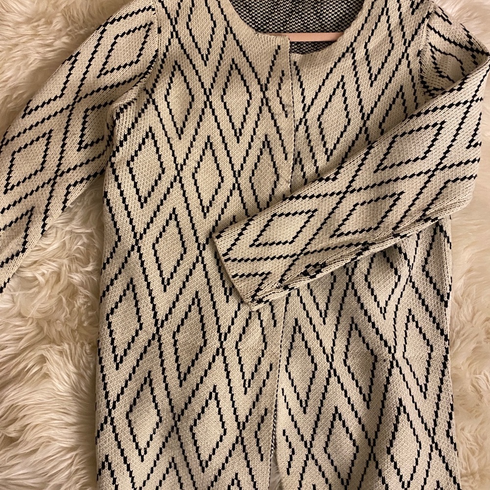 Geometric sweater